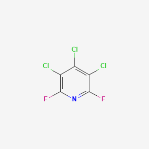 molecular formula C5Cl3F2N B8533936 Pyridine, 3,4,5-trichloro-2,6-difluoro- CAS No. 5958-25-8