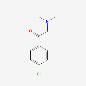 molecular formula C10H12ClNO B8534050 2-Dimethylamino-4'-chloroacetophenone 