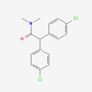 Acetamide, N,N-dimethyl-di(4-chlorophenyl)-