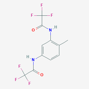 Acetamide, N,N'-(4-methyl-1,3-phenylene)bis[2,2,2-trifluoro-