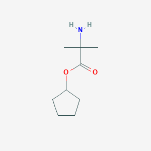 alpha,alpha-Dimethylglycine cyclopentyl ester