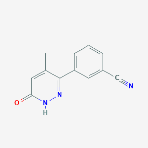 6-(m-cyanophenyl)-5-methyl-3(2H)-pyridazinone