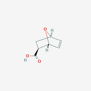 molecular formula C7H8O3 B8534369 (1R,2S,4R)-7-Oxabicyclo[2.2.1]hept-5-ene-2-carboxylic acid 