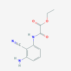 [3-Amino-2-Cyanophenylamino]Oxoacetic Acid Ethyl Ester