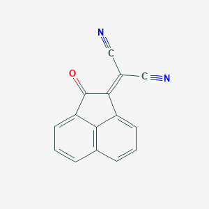 molecular formula C15H6N2O B085344 delta(sup 1),alpha-Acenaphthenemalononitrile, 2-oxo- CAS No. 14619-86-4