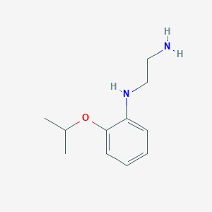 molecular formula C11H18N2O B8534487 N1-(2-isopropoxy-phenyl)ethane-1,2-diamine 