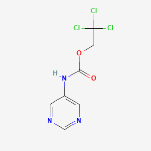 Carbamic acid,5-pyrimidinyl-,2,2,2-trichloroethyl ester