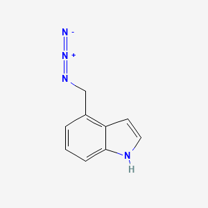 4-(azidomethyl)-1H-indole