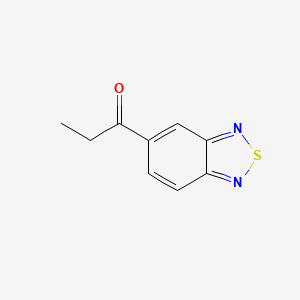 1-(Benzo[c][1,2,5]thiadiazol-5-yl)propan-1-one