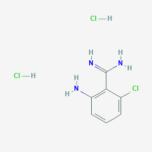 2-Amino-6-chlorobenzimidamidedihydrochloride