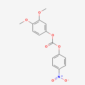 3,4-Dimethoxyphenyl 4-nitrophenyl carbonate