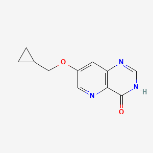 7-(cyclopropylmethoxy)pyrido[3,2-d]pyrimidin-4(1H)-one