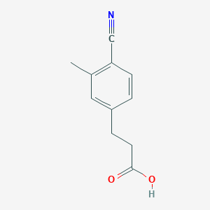 3-(4-Cyano-3-methyl-phenyl)-propionic acid