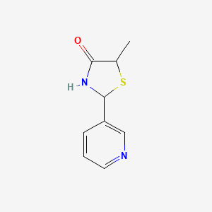 5-Methyl-2-(3-pyridyl)thiazolidin-4-one