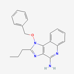 1-(benzyloxy)-2-propyl-1H-imidazo[4,5-c]quinolin-4-amine