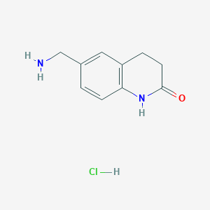 6-(aminomethyl)-3,4-dihydroquinolin-2(1H)-one hydrochloride