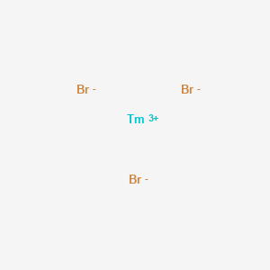 molecular formula Br3Tm B085356 Thulium bromide CAS No. 14456-51-0