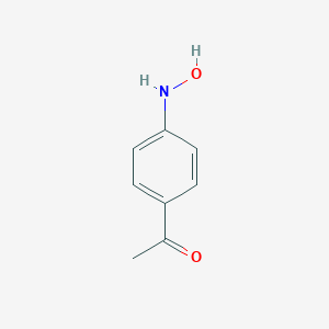 molecular formula C8H9NO2 B085358 1-(4-(Hydroxyamino)phenyl)ethanone CAS No. 10517-47-2