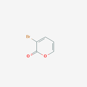 molecular formula C5H3BrO2 B008536 3-bromo-2H-pyran-2-one CAS No. 19978-32-6