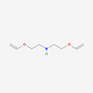 molecular formula C8H15NO2 B085361 Bis-(2-vinyloxy-ethyl)-amine CAS No. 13985-50-7