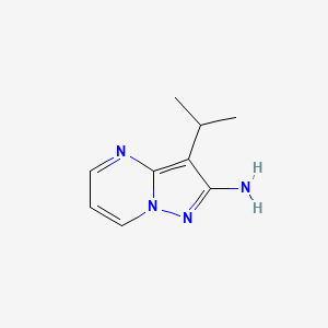 3-Isopropylpyrazolo[1,5-a]pyrimidin-2-amine
