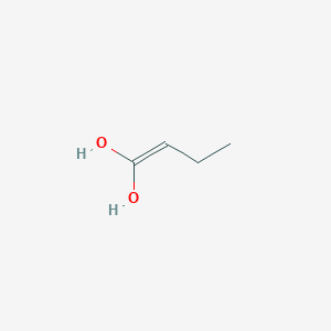 molecular formula C4H8O2 B8536343 But-1-ene-1,1-diol CAS No. 12542-32-4