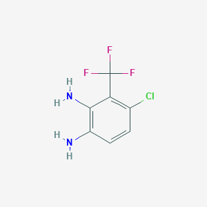 5-Chloro-6-trifluoromethyl-benzene-1,2-diamine