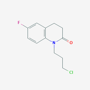 1-(3-Chloropropyl)-6-fluoro-3,4-dihydro-1H-quinolin-2-one