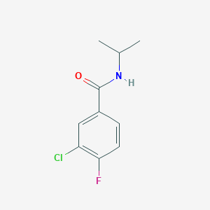 3-chloro-4-fluoro-N-isopropylbenzamide