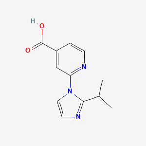 2-(2-isopropyl-1H-imidazol-1-yl)isonicotinic acid