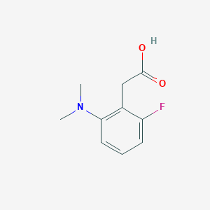 (2-Dimethylamino-6-fluorophenyl)acetic acid