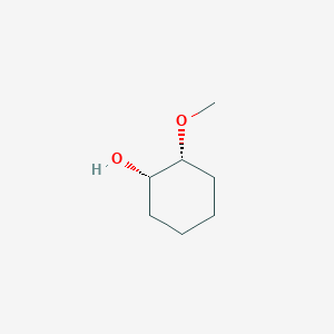 molecular formula C7H14O2 B8536596 rac-(1R,2S)-2-methoxycyclohexan-1-ol, cis 