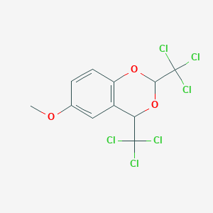 6-Methoxy-2,4-bis(trichloromethyl)-2H,4H-1,3-benzodioxine