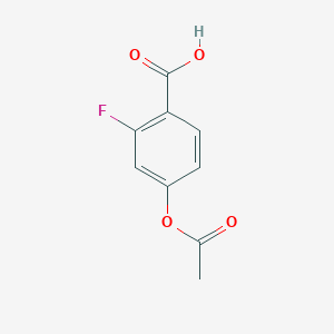 4-Acetoxy-2-fluorobenzoic acid