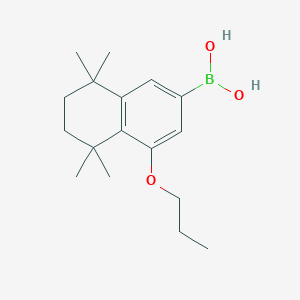 4-Propyloxy-5,5,8,8-tetramethyl-5,6,7,8-tetrahydro-2-naphthylboronic acid