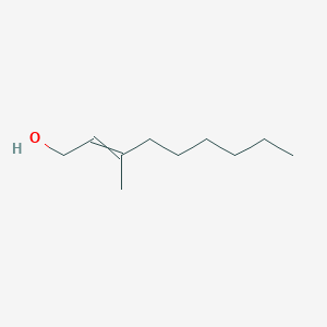 molecular formula C10H20O B8537034 3-Methyl-2-nonen-1-ol 