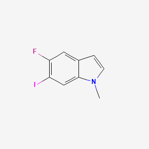 5-fluoro-6-iodo-1-methyl-1H-indole