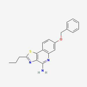 7-Benzyloxy-2-propylthiazolo[4,5-c]quinolin-4-amine