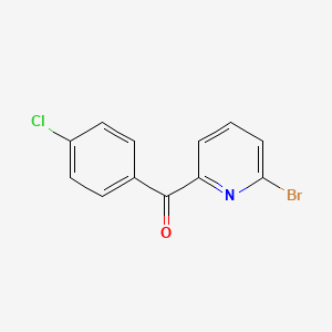 (6-Bromopyridin-2-yl)(4-chlorophenyl)methanone