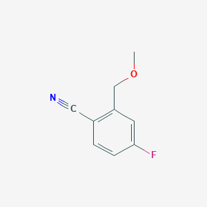 4-Fluoro-2-(methoxymethyl)benzonitrile