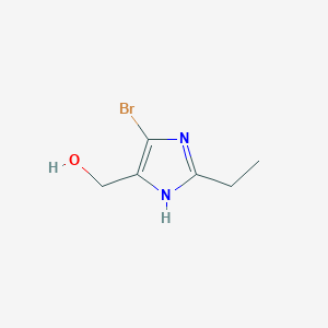 4-Bromo-2-ethyl-5-(hydroxymethyl)imidazole