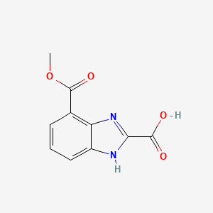 1h-Benzimidazole-2,7-dicarboxylic acid,7-methyl ester