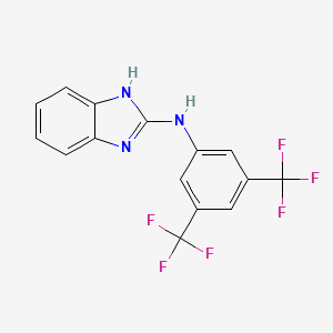 N-[3,5-Bis(trifluoromethyl)phenyl]-1H-benzimidazol-2-amine