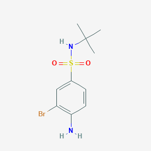 4-amino-3-bromo-N-tert-butyl-benzenesulfonamide