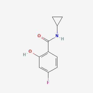 N-Cyclopropyl-4-fluoro-2-hydroxybenzamide