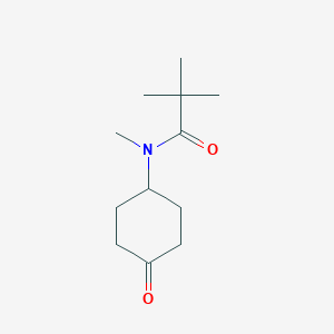 2,2,N-Trimethyl-N-(4-oxocyclohexyl)propionamide