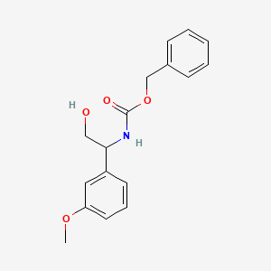 benzyl N-[2-hydroxy-1-(3-methoxyphenyl)ethyl]carbamate
