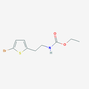 [2-(5-Bromo-thiophen-2-yl)-ethyl]-carbamic acid ethyl ester