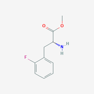 molecular formula C10H12FNO2 B8537899 methyl (2R)-2-amino-3-(2-fluorophenyl)propanoate 