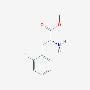 methyl (2R)-2-amino-3-(2-fluorophenyl)propanoate